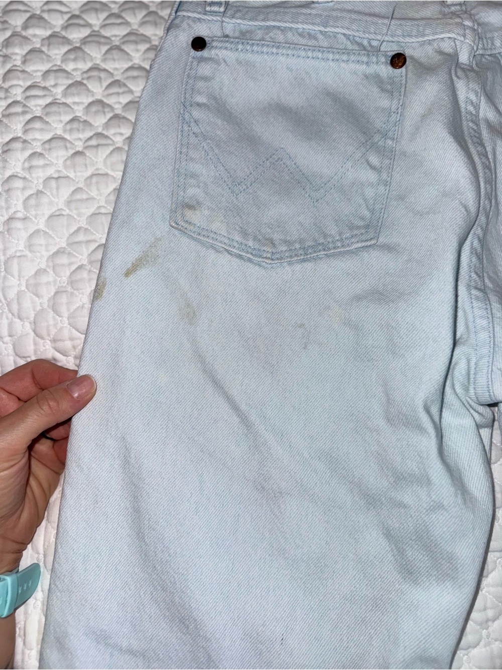Vintage wrangler light wash jeans - Picture 14 of 16